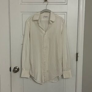 Thom Browne White Button Up Shirt